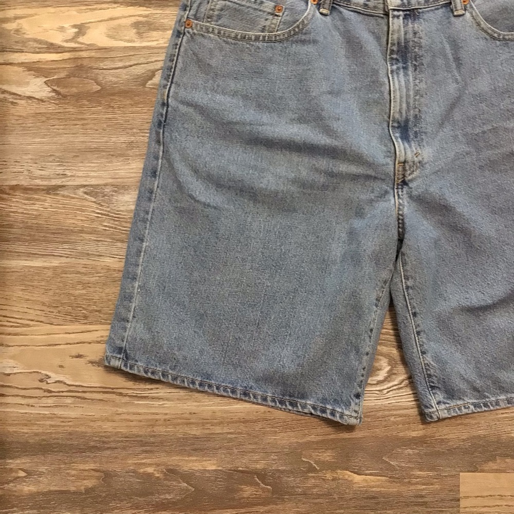 Levi’s 550 Relaxed Cotton Light Rinse Jean Shorts 40 - Picture 5 of 14